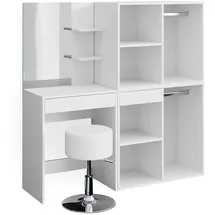 Vicco Schminktisch Isabelle + Hocker und Schrank