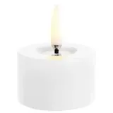 UYUNI Lighting UYUNI LED Stumpenkerze 5 x 2,8cm melted Nordic White Smooth 2,8 cm