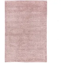 Pergamon Hochflor Langflor Teppich Aloha Altrosa 200x200cm