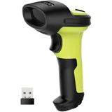 Inateck Barcode Scanner Wireless 2.4 GHz, (1D-Barcodes), Barcode Scanner, Grün