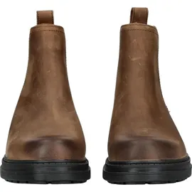 CLARKS Leder-Chelsea-Boots in Hellbraun | Gr.: 37,5