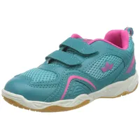 LICO Unisex Kinder Enjoy V Hallenturnschuhe, Türkis Pink, 27