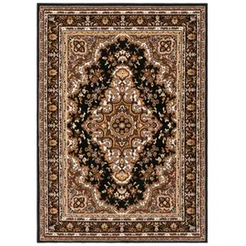 OTTO home Teppich OTTO HOME "Oriental, Made in Belgium" Gr. 3, braun, B:120cm H:7mm L:170cm, Kunstfaser, Teppiche, Teppich, Orient-Optik, mit Bordüre, Teppich, Kurzflor, Weich, Kundenliebling