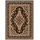 OTTO home Teppich OTTO HOME "Oriental, Made in Belgium" Gr. 3, braun, B:120cm H:7mm L:170cm, Kunstfaser, Teppiche, Teppich, Orient-Optik, mit Bordüre, Teppich, Kurzflor, Weich, Kundenliebling