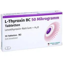 L-thyroxin BC 50 Mikrogramm Tabletten 50 St