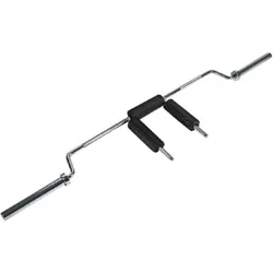 Kniebeuge Langhantel 20kg silber 20kg