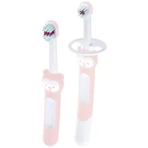 MAM Learn to Brush Set Kinderzahnbürste rosa