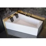 ECOLAM Eckbadewanne 180 x 125 cm (Intima)
