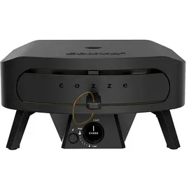 cozze Pizzaofen Black Edition, inkl. Pizzastein, 43 cm, 17" ca. B58,5/H29,5/T58,5 cm