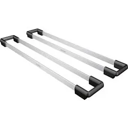 Blanco Top-Schienen 235906 zum Arbeiten auf 2 Ebenen, Edelstahl