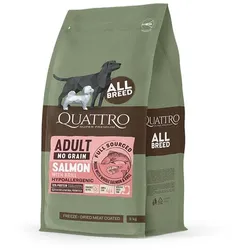 Trockenfutter Lachs & Krill – Getreidefreies Futter für Hunde