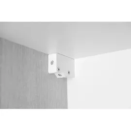 Respekta Merle Miniküche Elektrokochfeld links grau