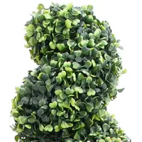 VidaXL Künstlicher Buchsbaum mit Topf Spiralform Grün 100 cm