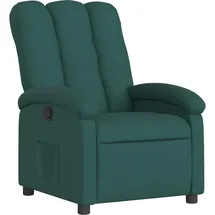 vidaXL Relaxsessel Dunkelgrün Stoff 93 x 101 x 93 cm Grün mit Rollen