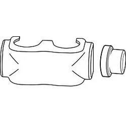 Heimeier Verkleidung 3850-50.553 aus Kunststoff, weiß RAL 9016