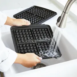 GreenPan Elite Waffeleisen Schwarz