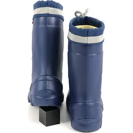 DEMAR demar. Kinder Gummistiefel Winterstiefel Regenstiefel Kinderstiefel gefüttert DUNKELBLAU Größe 34/35 - Dunkelblau - 34-35