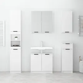 vidaXL Wand-Badschrank Weiß 32x20x67 cm