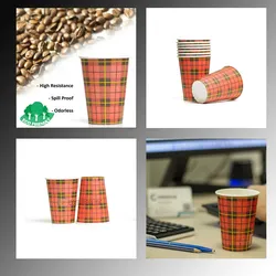 2500 Stück 7,5oz/180ml Kaffeebecher to go Einweg | Pappbecher Coffee to Go Becher | Kaffee to+go Papierbecher Hartpapier