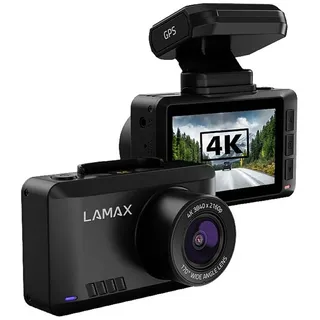 LAMAX T10 Dashcam mit GPS Blickwinkel horizontal max.=170 Datenanzeige im Video, G-Sensor, WDR, Schleifenaufzeichnung