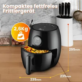 Extralink Heißluftfritteuse SJ-200 2L schwarz