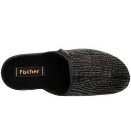 Fischer Markenschuh Pantoffeln Grau 43