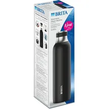 Brita SodaTRIO Edelstahl Sodaflasche 0.5l schwarz (1046736)