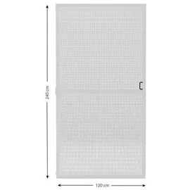 hecht International Culex Fliegengitter Alu Compact 120 x 240 cm Weiß