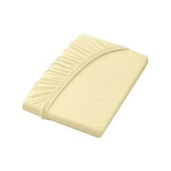 Dormisette Spannbettlaken gelb 90-100 cm x 190-200 cm
