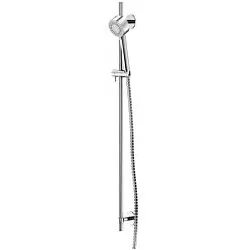 Steinberg Serie 100 Brausegarnitur 1001602 chrom, Stange 90 cm, variable Befestigung