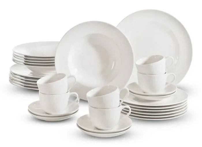 Villeroy & Boch Kombiservice For Me 30tlg. Porzellan Weiß