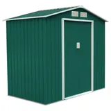 Costway Gerätehaus 1,27 x 1,23 m Grün