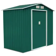 Costway Gerätehaus 1,27 x 1,23 m Grün