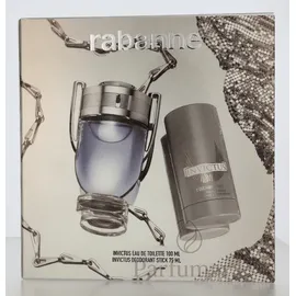 Paco Rabanne Invictus Eau de Toilette 100 ml + Deo Stick 75 ml Geschenkset 2