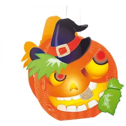 Laternen-Bastelset Kürbis