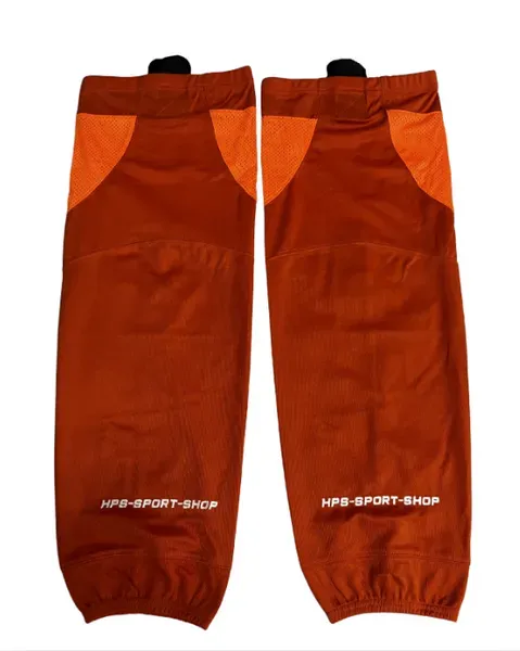 HPs Mesh Stutzen Einfarbig | Orange Junior