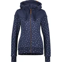 Alife & Kickin ALIFE – Damen PalinaAK B", Damen, Gr. M, blau Marine melange), 50% Baumwolle 50% Polyester, Sweatjacken