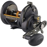 Penn Squall II SQLII40SD Star Drag konventionelle Angelrolle, Schwarz/Gold