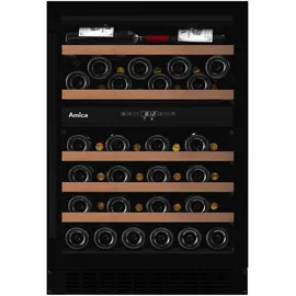 Amica WK 341 118 S - Weintemperierschrank, 88cm Höhe
