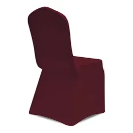 vidaXL Stretch-Stuhlhussen 100 Stk. Bordeauxrot