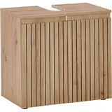 BASIC by Balculina Waschbeckenunterschrank »Austin«, (1 St.), Breite 60 cm, Türanschlag L/R wechselbar beige