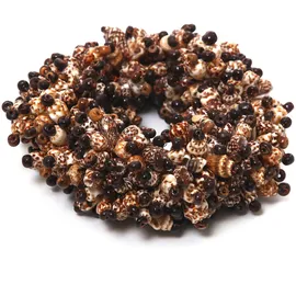 COLLEZIONE ALESSANDRO Aurelia Armband Holz braun Größe onesize