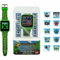 Minecraft Green interaktive Uhr