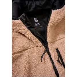 Brandit Textil Brandit Women Teddyfleece Jacket Hooded, Farbe: camel, Größe: S