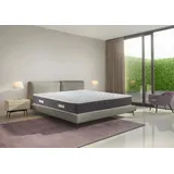 Dmora Doppelmatratze, Carpo, Memory Foam-Matratze, ergonomische Matratze, Taschenfederkernmatratze, 100% % Italy, 160x200h28 cm