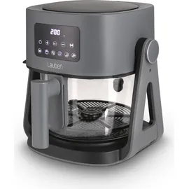 Lauben Heißluftfritteuse 5500BG grau