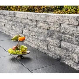 Diephaus Mauerstein 60 x 20 x 10 cm Weiß/Schwarz