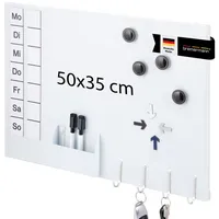 bremermann Magnettafel 50 x 35 cm Weiß