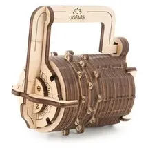 UGEARS Mechanisches Holzmodell Kombinationsschloss 34-tlg. 70020