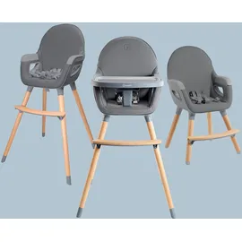 BabyGO Hochstuhl Skandi grey